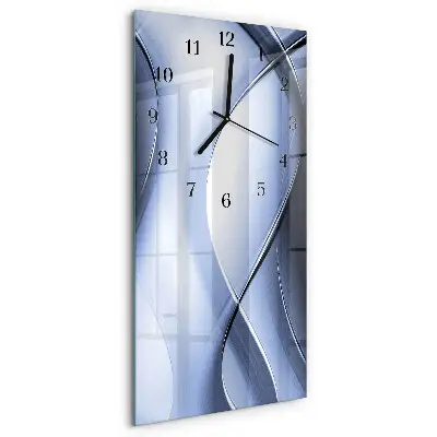 Moderne wanduhr vertikal Abstraktion