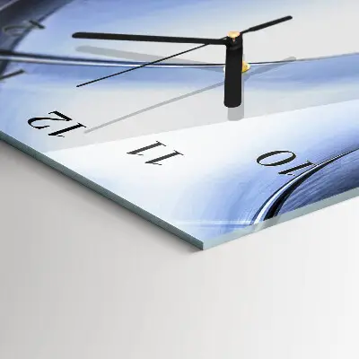 Moderne wanduhr vertikal Abstraktion