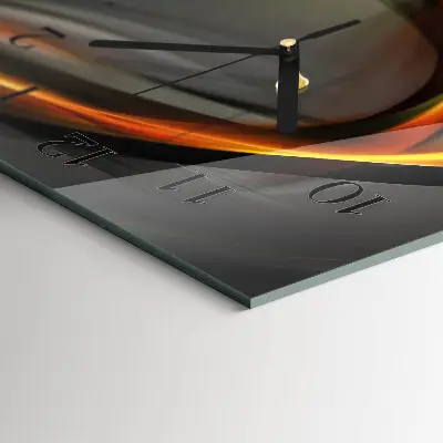 Wanduhr design ausgefallen vertikal Abstraktion