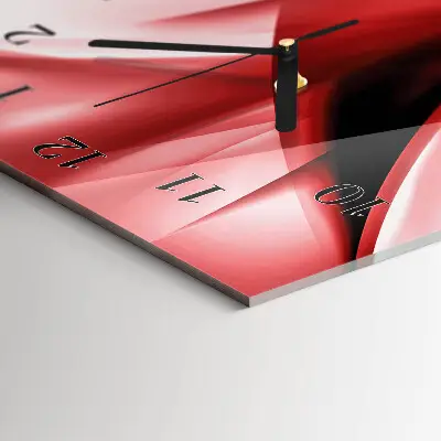 Wanduhr design ausgefallen vertikal Muster