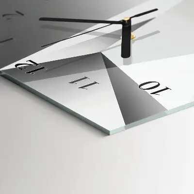 Wanduhr design ausgefallen vertikal Muster