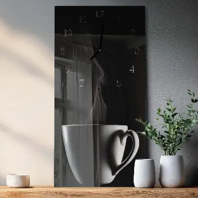 Vertikale Uhr Becher