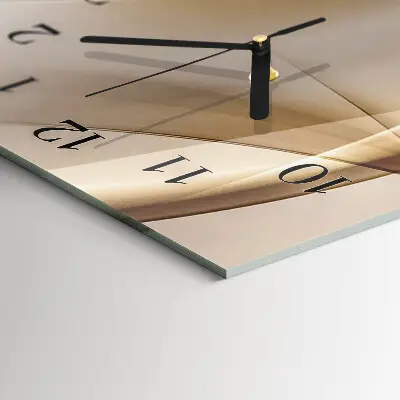 Wanduhr design ausgefallen vertikal Abstraktion