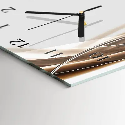 Moderne wanduhr vertikal Muster
