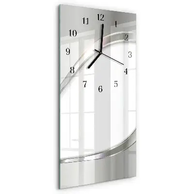 Wanduhr mit motiv vertikal Muster
