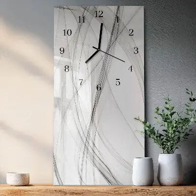 Wanduhr mit motiv vertikal Vorhang