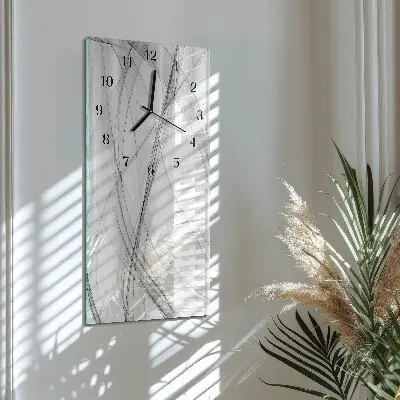 Wanduhr mit motiv vertikal Vorhang