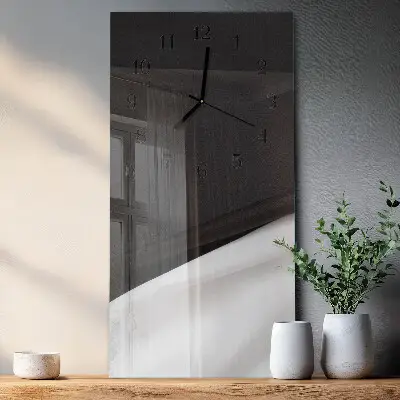 Wanduhr mit motiv vertikal Kontrast