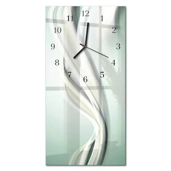 Wanduhr design ausgefallen vertikal Abstrakte Kunst