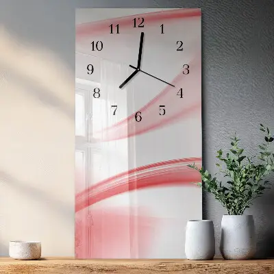 Wanduhr design ausgefallen vertikal Abstrakte Kunst