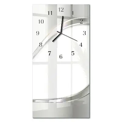 Wanduhr mit motiv vertikal Pflanzenblätter