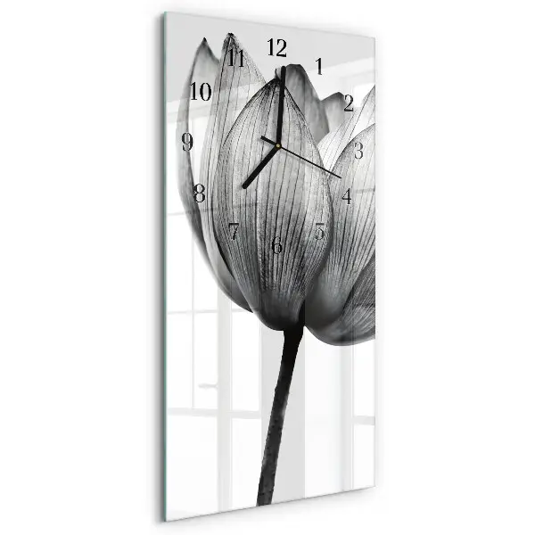 Vertikale Uhr Tulpe