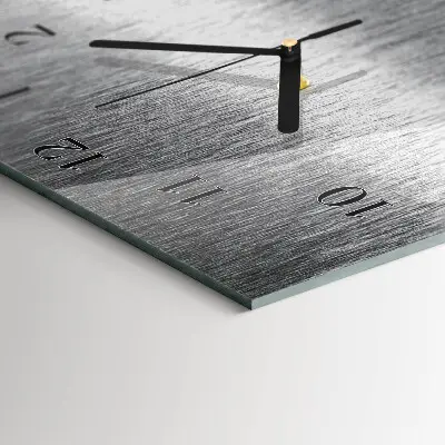 Wanduhr mit motiv vertikal Stahl