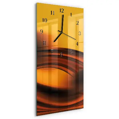 Moderne wanduhr vertikal Abstraktion