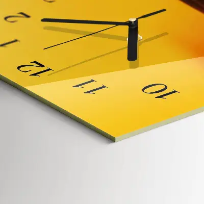 Moderne wanduhr vertikal Abstraktion