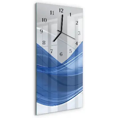 Vertikale Uhr Abstrakte Linien