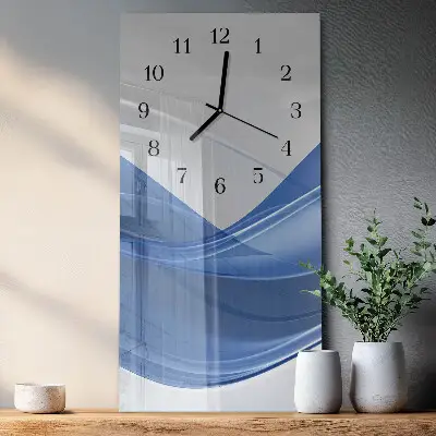 Vertikale Uhr Abstrakte Linien