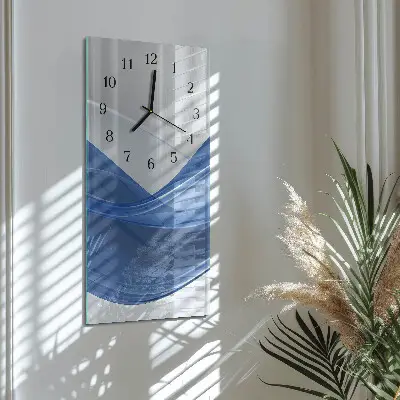 Vertikale Uhr Abstrakte Linien