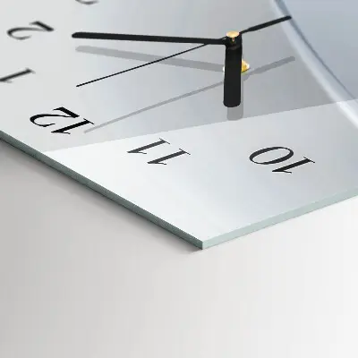 Vertikale Uhr Abstrakte Linien