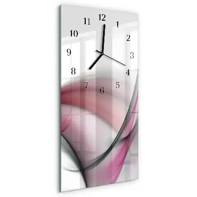 Wanduhr design ausgefallen vertikal Abstrakte Kunst