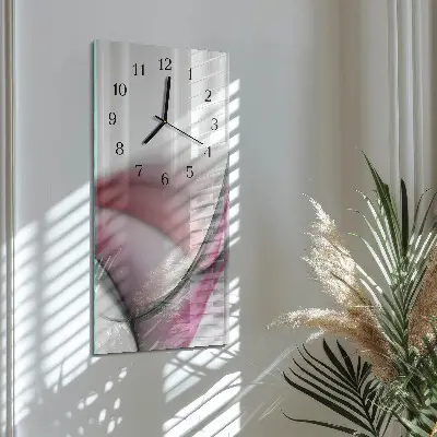 Wanduhr design ausgefallen vertikal Abstrakte Kunst