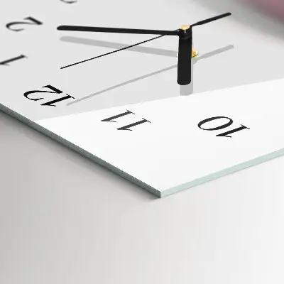 Wanduhr design ausgefallen vertikal Abstrakte Kunst