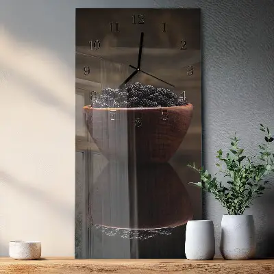Vertikale Uhr Brombeeren