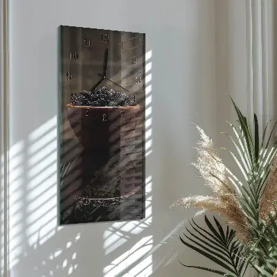 Vertikale Uhr Brombeeren