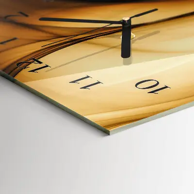 Wanduhr mit motiv vertikal Muster