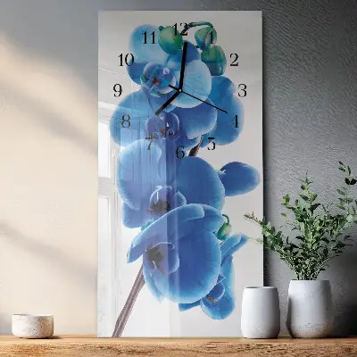 Vertikale Uhr Orchidee