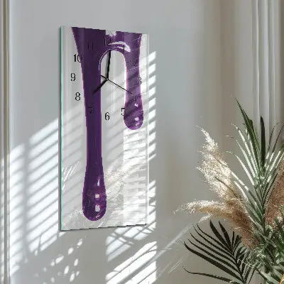Vertikale Uhr Rotz