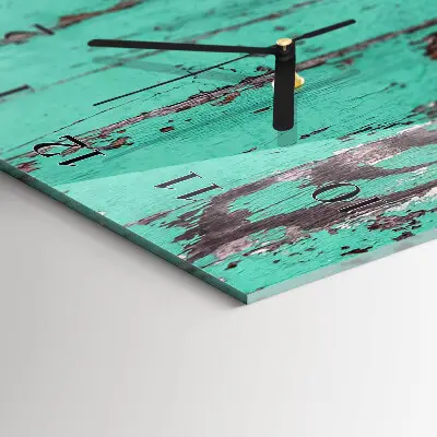 Vertikale Uhr Holzwand