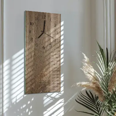 Vertikale Uhr Tisch