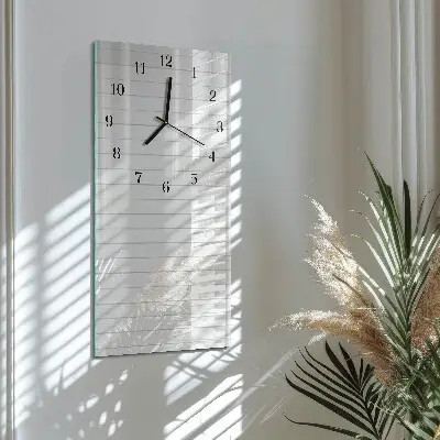 Vertikale Uhr Streifen