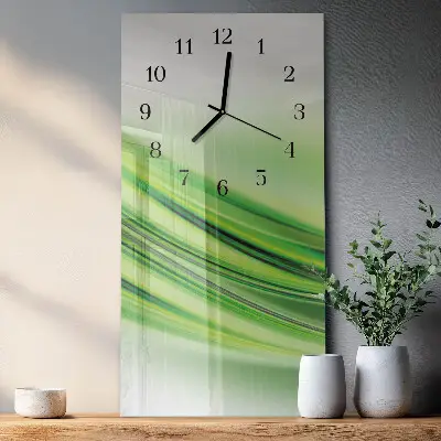 Moderne wanduhr vertikal Abstrakte Kunst