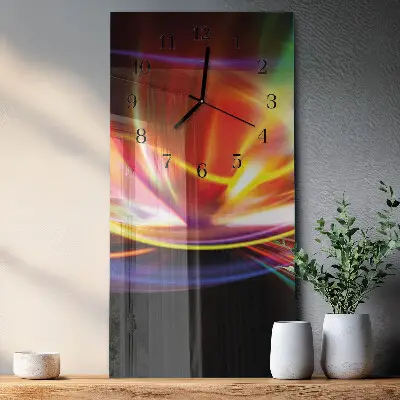 Vertikale Uhr Abstrakte Kunst
