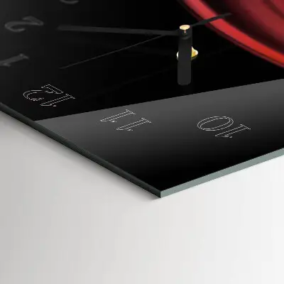 Wanduhr design ausgefallen vertikal Abstrakte Kunst