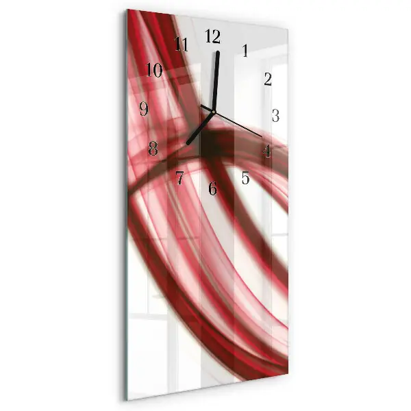 Vertikale Uhr Abstrakte Linien