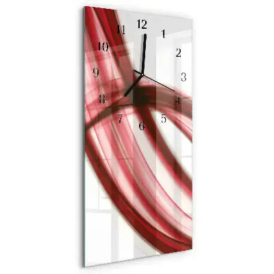 Vertikale Uhr Abstrakte Linien