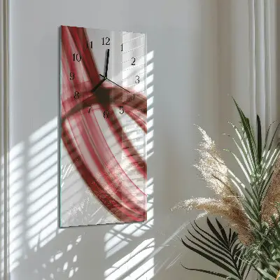Vertikale Uhr Abstrakte Linien