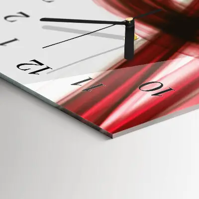 Vertikale Uhr Abstrakte Linien