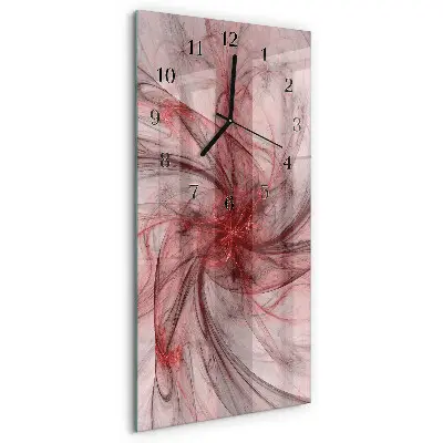 Moderne wanduhr vertikal Abstraktion