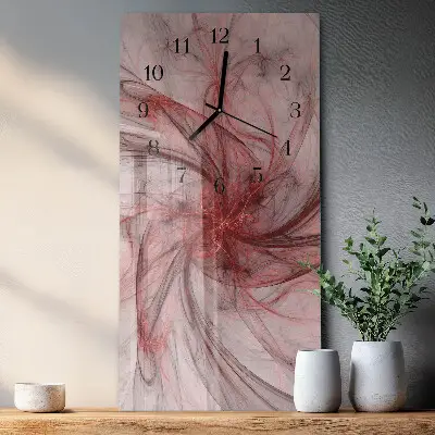 Moderne wanduhr vertikal Abstraktion