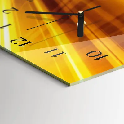 Wanduhr mit motiv vertikal Streifen