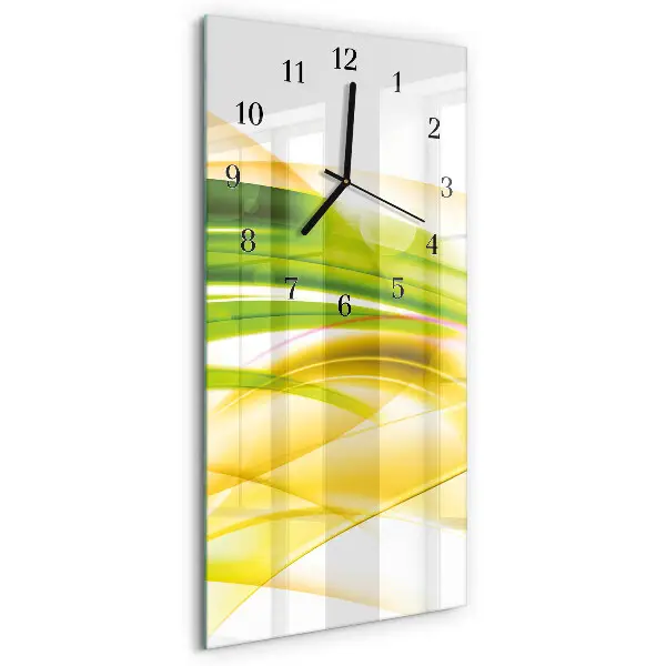 Moderne wanduhr vertikal Abstraktion