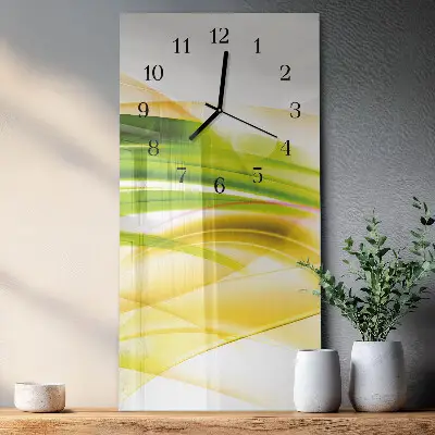Moderne wanduhr vertikal Abstraktion
