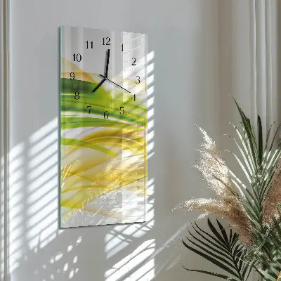 Moderne wanduhr vertikal Abstraktion