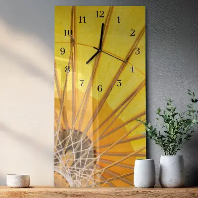 Moderne wanduhr vertikal Regenschirm
