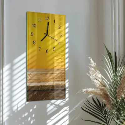 Vertikale Uhr Tisch
