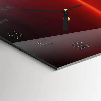 Wanduhr design ausgefallen vertikal Abstraktion